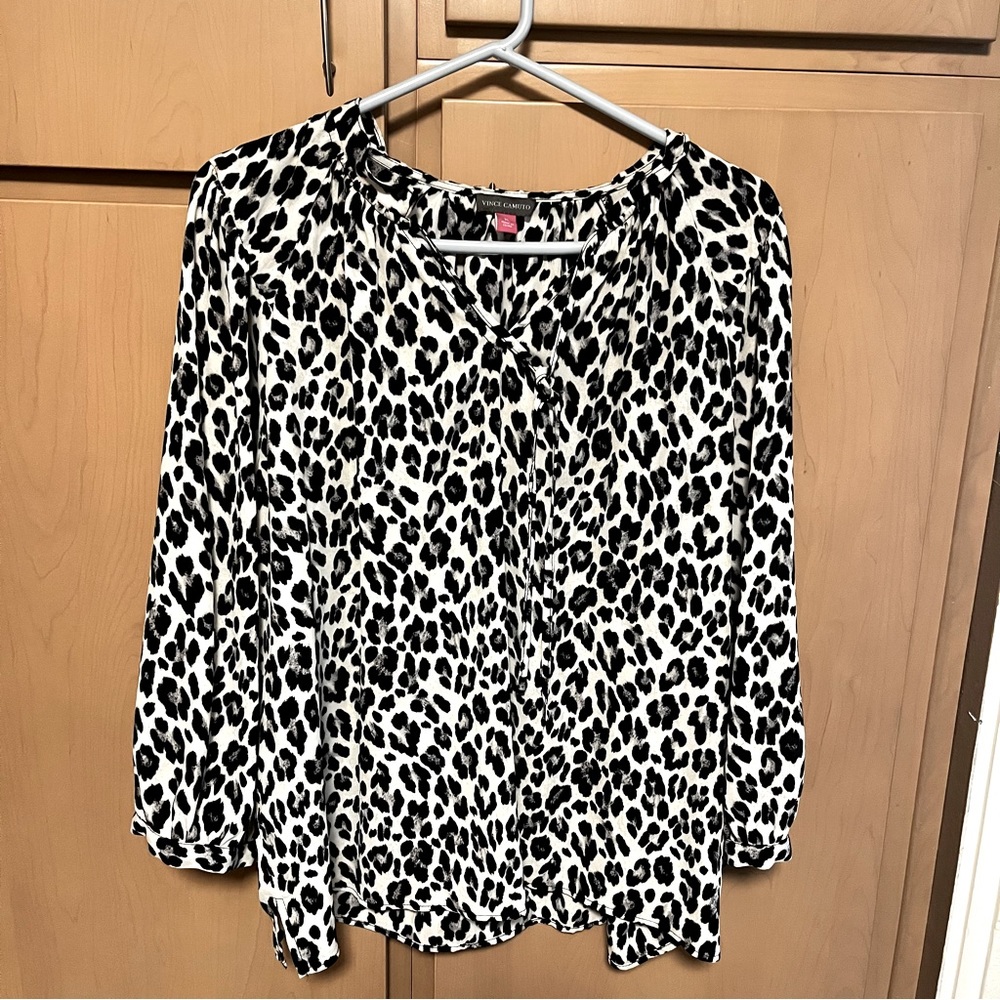 Animal Print Blouse